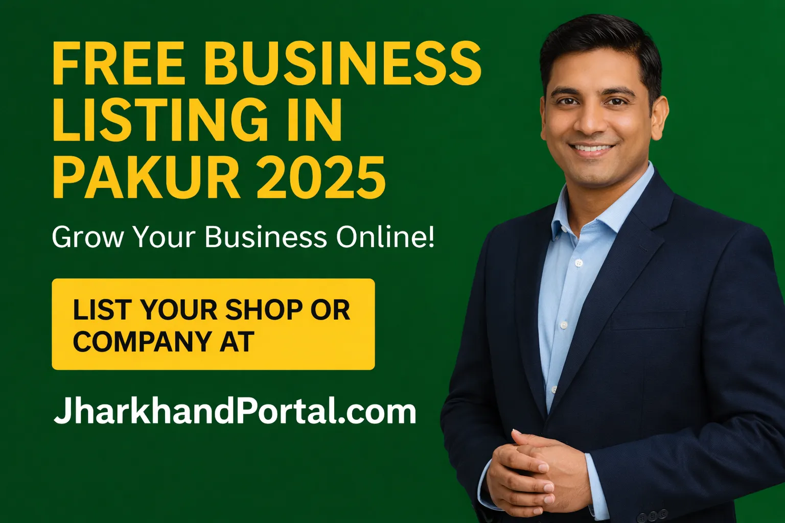 Free Business Listing Sites in Pakur, Jharkhand (2025) – Grow Your Local Business Online