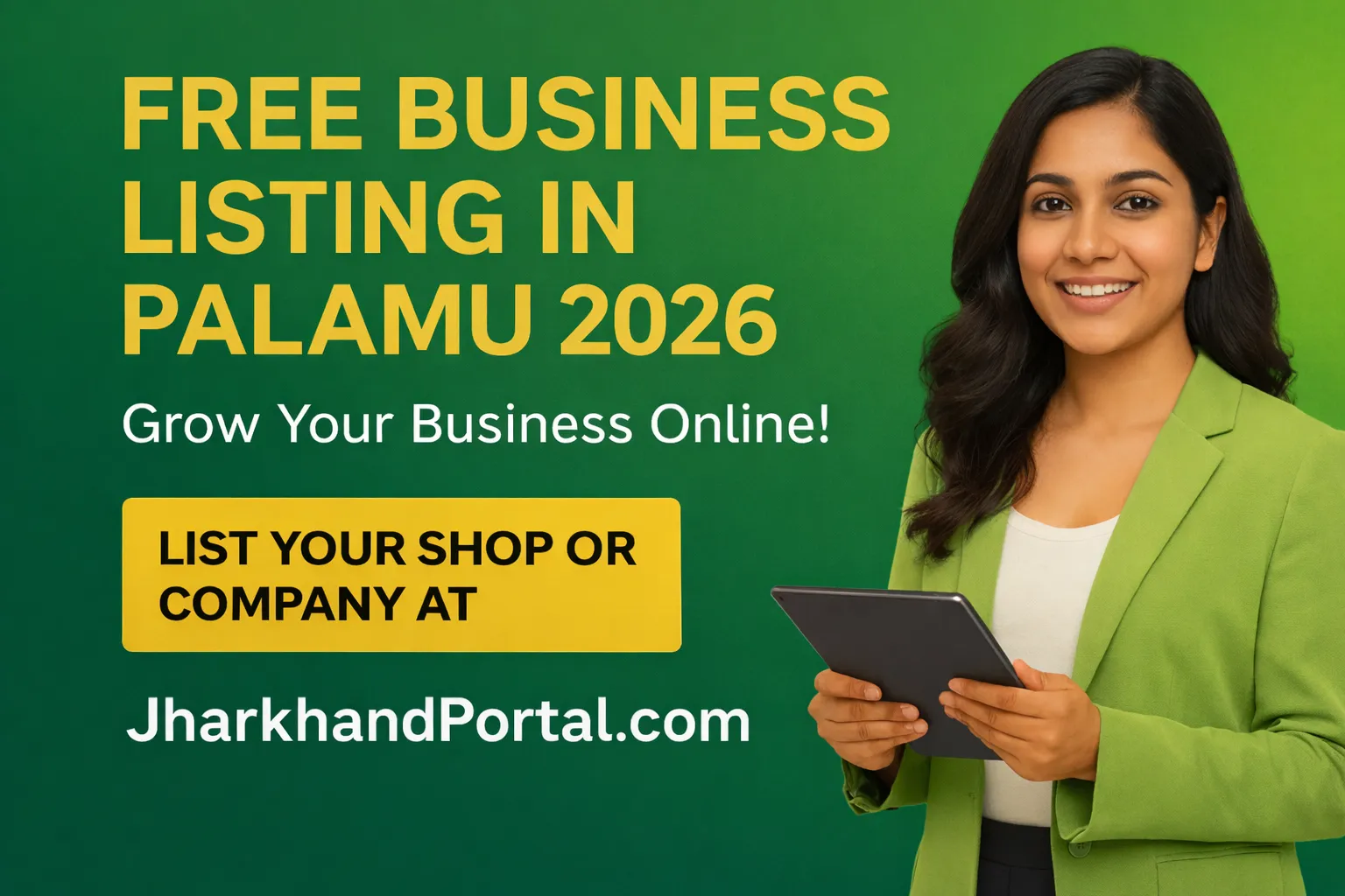 Free Business Listing in Palamu 2026 – List Your Shop or Service Online (Step-by-Step Guide)